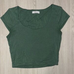 GAZE Green Crop Top